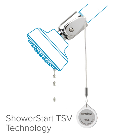 ShowerStart TSV Brushed Nickel